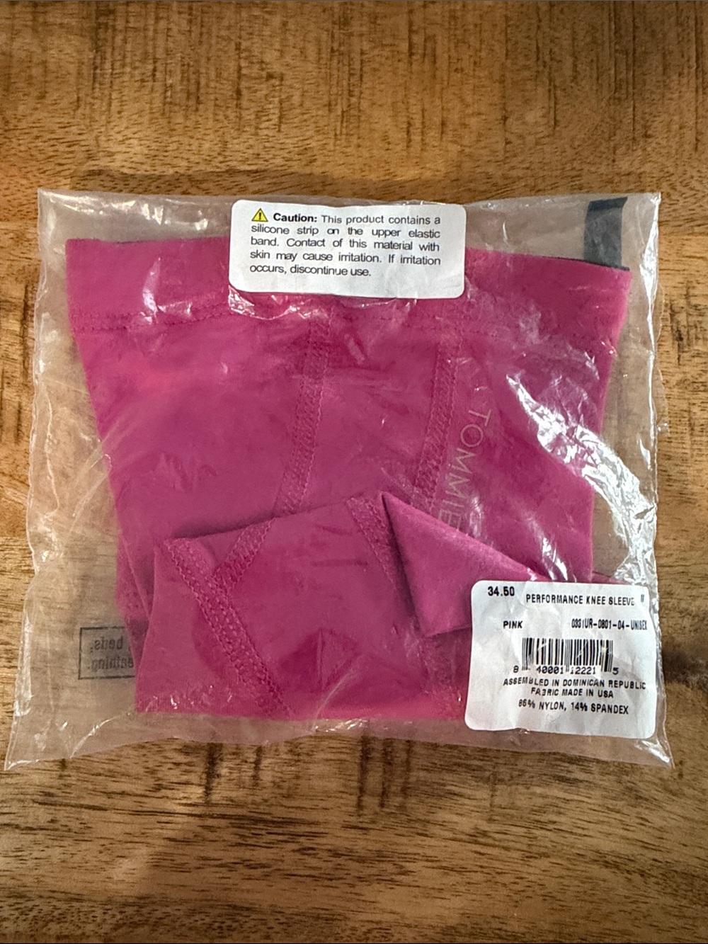 Women's TOMMIE COPPER Pink Performance knee sleeve - Medium